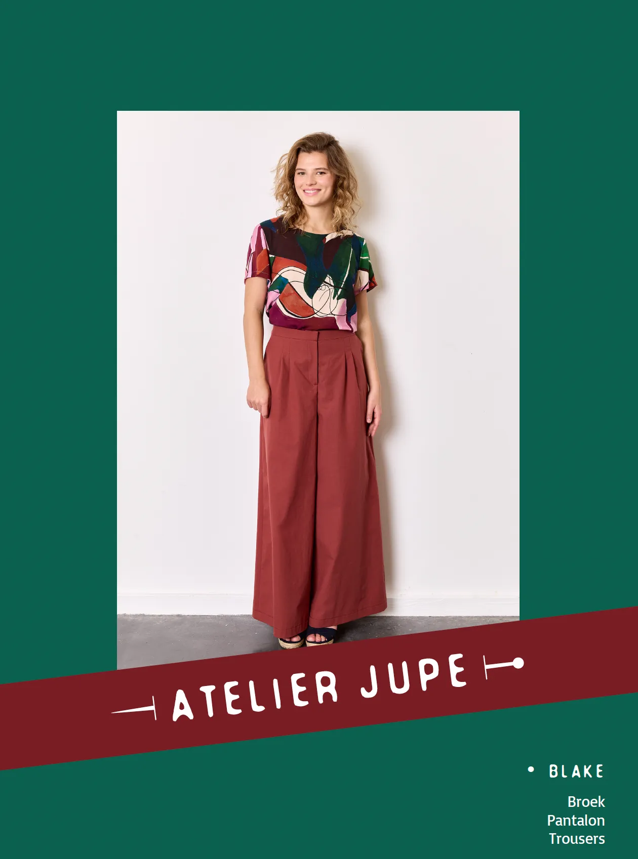 Patroon broek 'Blake' - Atelier Jupe